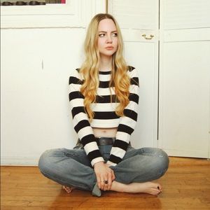 Striped Crop Sweater